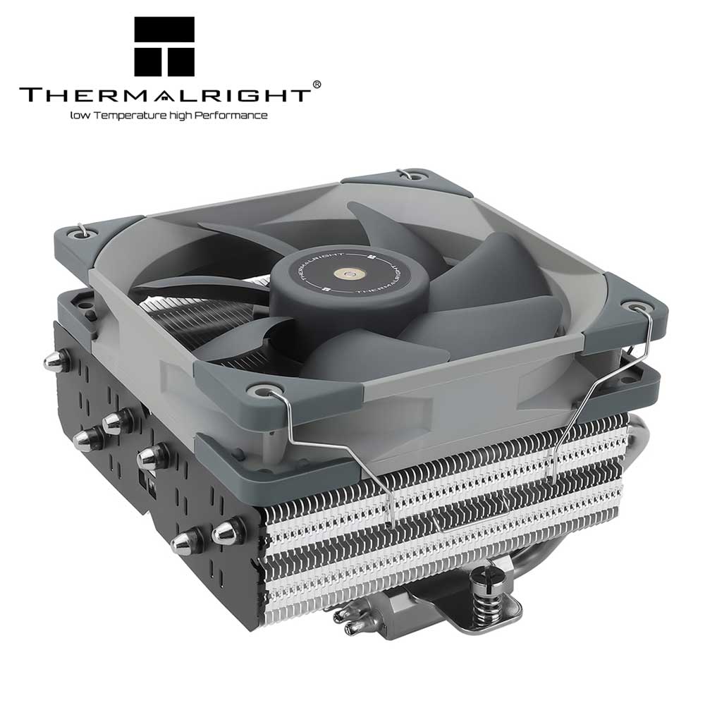 Thermalright｜サーマルライト 120mmファン搭載 トップフロー型 CPUクーラー（シルバー） SI-100