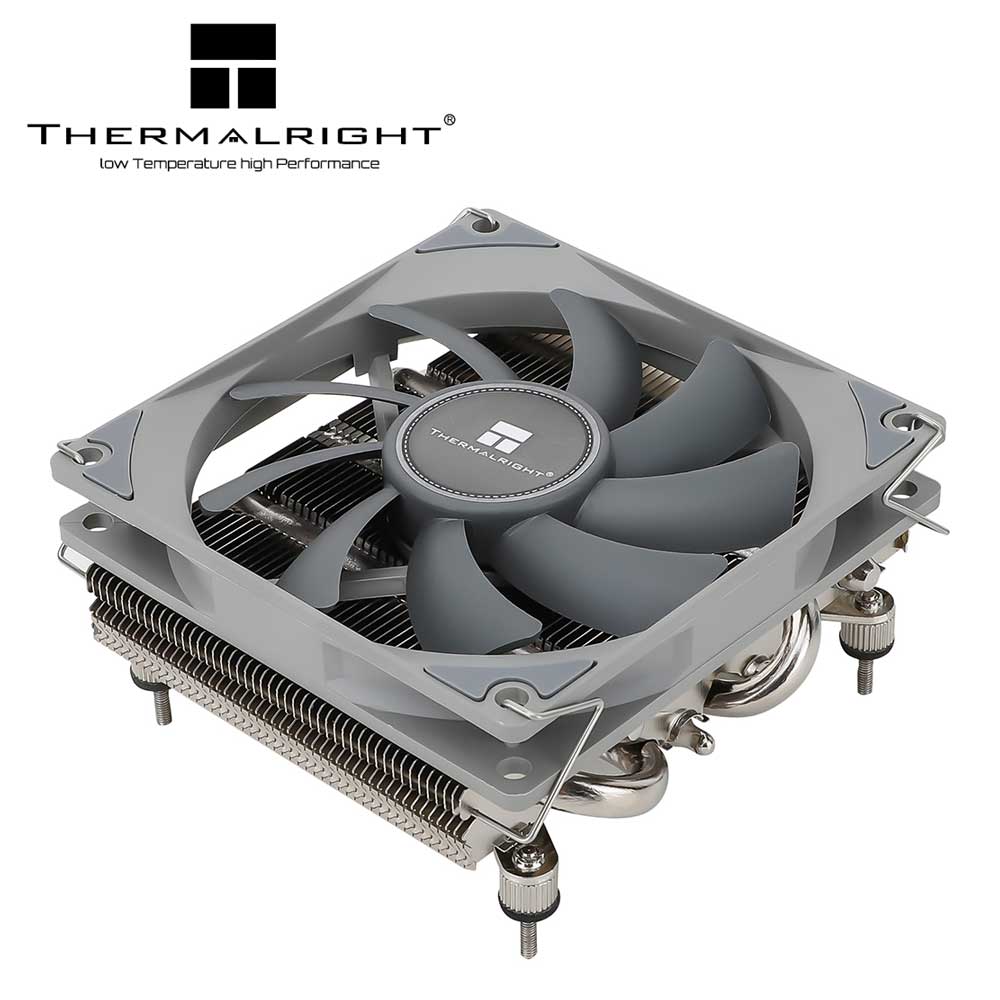 Thermalright｜サーマルライト 92mmファン搭載 ロープロファイル CPUクーラー（シルバー） AXP90-X36