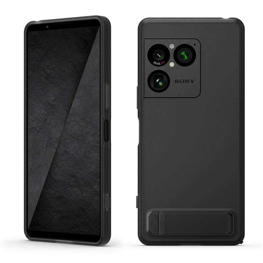 SONY（ソニー） Xperia 1 VIII用 STYLE COVER WITH STAND SONY（グラファイトブラック） XQZ-CBGE/BJPCX
