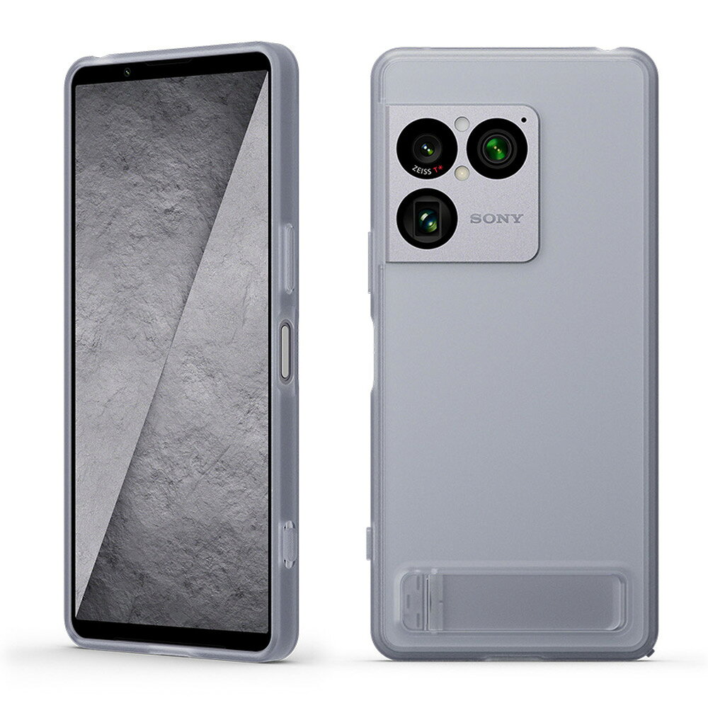 SONY（ソニー） Xperia 1 VIII用 STYLE COVER WITH STAND SONY（アイオライトシルバー） XQZ-CBGE/SJPCX