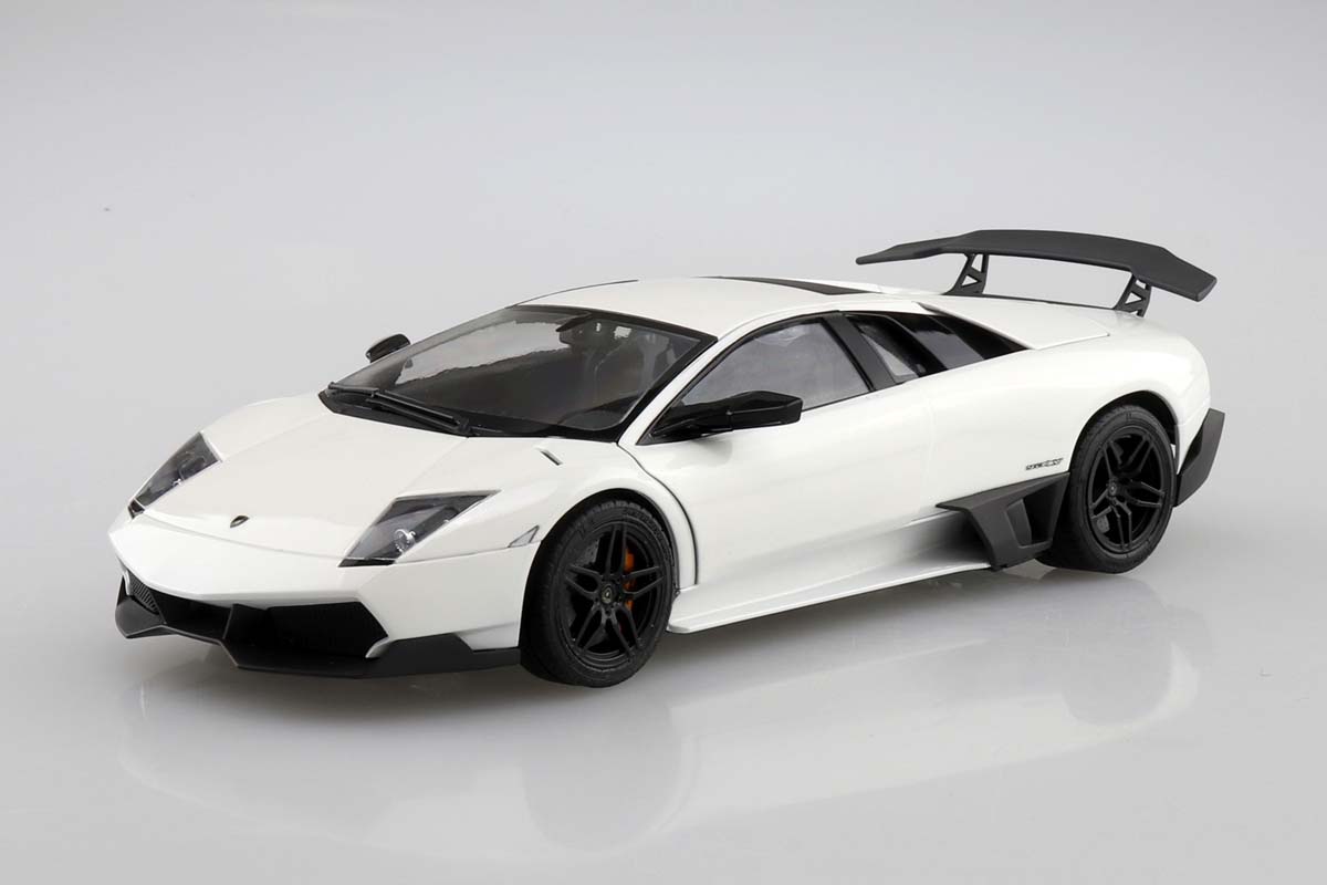 アオシマ 1/24 ザ・スーパーカー No.6 '09 ランボルギーニ ムルシエラゴ SV プラモデル