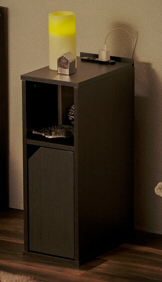 ナイトテーブル扉 NTB-180T ブラック|家具・インテリア 家具・収納用品 多目的収納 多目的木製棚