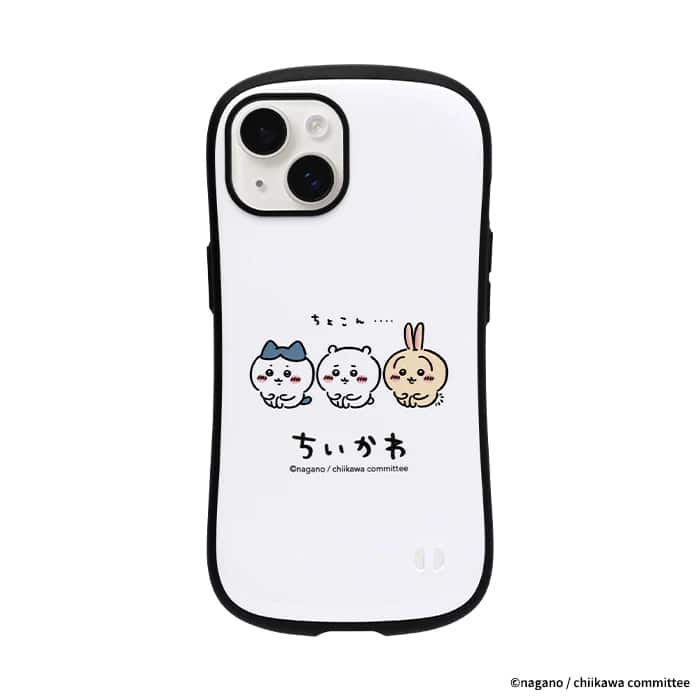 Hamee iPhone 14用 ハイブリッドケース iFace FIRST CLASS ちいかわ（ちょこん） 41-953167