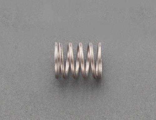 エスコ 2.5×0.2 / 4.5mm 押しスプリング(ステンレス/5本) EA952SF-11 ESCO