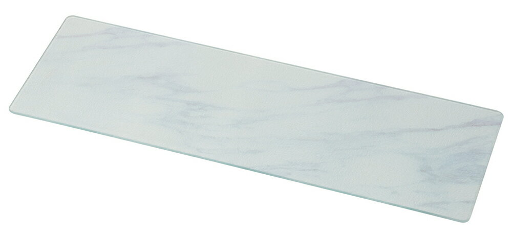 パール金属 ガラスプレート　45×15cm HB-6929(パ-ル) スキット [HB6929パル]