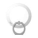 AAUXX iRing Mag マグネット式簡単着脱 スマホリング(セラミックホワイト) UMS-IR15MGCW2