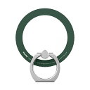 AAUXX iRing Mag マグネット式簡単着脱 スマホリング(アルパイングリーン) UMS-IR15MGAG2