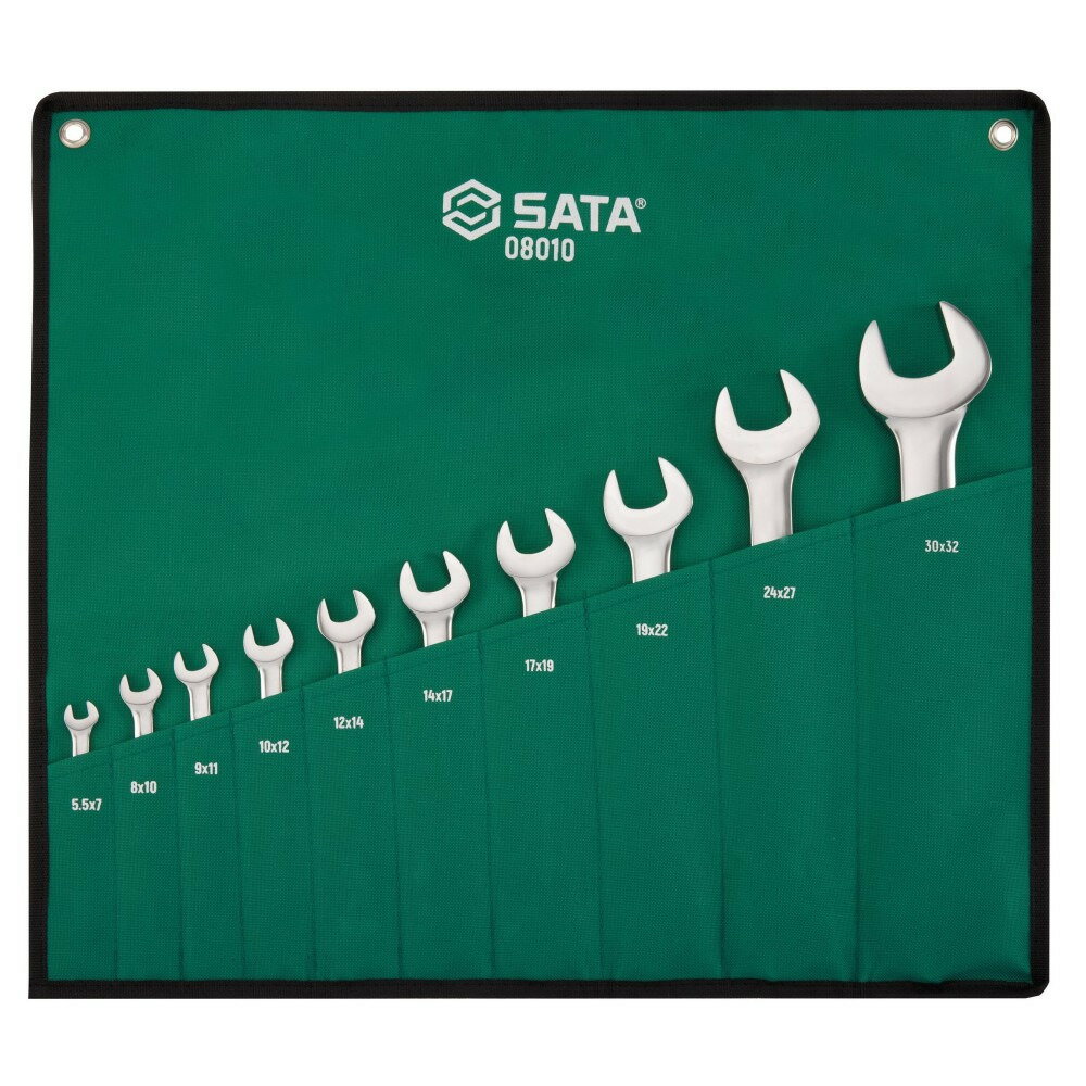 SATA｜サタ 10pcs スパナセット RS-08010