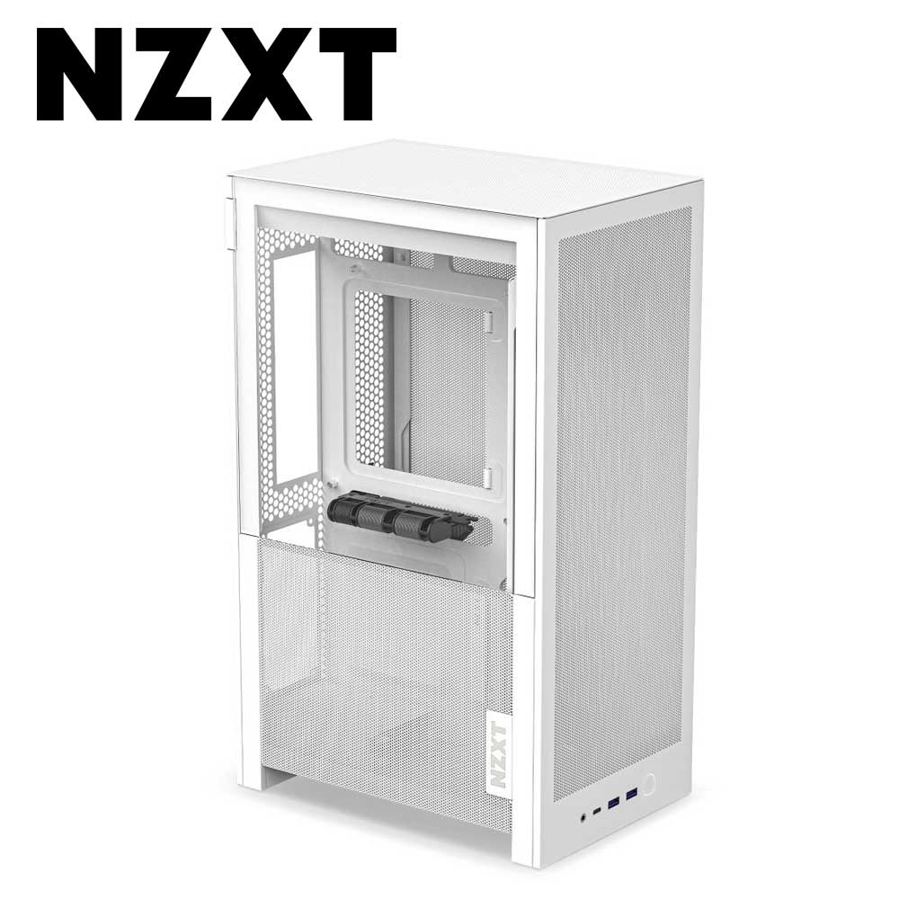 箱子 - NZXT H2 FLOW 縦型コンパクト mini-ITX PCケース（ホワイト） CI-H21FW-01
