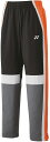 YO-60143-007-L ヨネックス ユニセックス 裏地付ウォームアップパンツ(ブラック・サイズ:L) YONEX