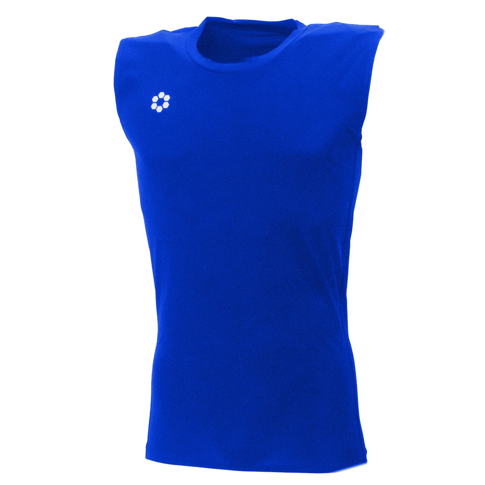sfida（スフィーダ） BP コンプレッションベースレイヤーシャツN/S（ブルー・サイズ：2XL） IMO-SA21827-BLUE-2XL