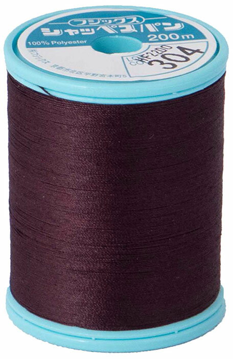 Sewing Threads - フジックス シャッペスパン　普通地用ミシン糸60番　200m(col. 304) F56-304