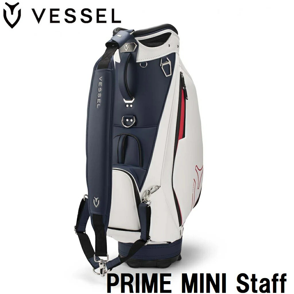 楽天市場】vessel キャディ バッグ（カラーレッド）の通販