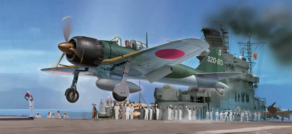 ファインモールド 1/48 帝国海軍 零式艦上戦闘機五二型（中島製）【FZ02】 プラモデル