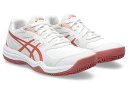 1042A230-101-24.0 アシックス レディース テニス シューズ(White/Light Garnet・サイズ：24.0cm) asics COURT SLIDE 3 CLAY/OC(オムニ・クレー)