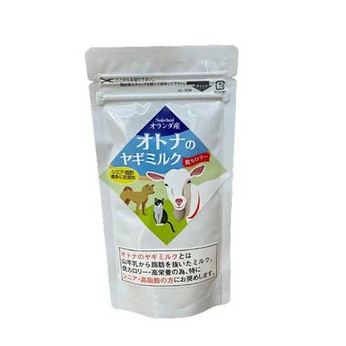 【返品種別B】□「返品種別」について詳しくはこちら□※仕様やパッケージは、リニューアルなどの理由で変更になっている場合がございます。予めご了承下さい。※お手元に届きました商品(パッケージ)の原材料や成分などの仕様を、必ず開封前にご確認の上、ご使用下さい。◆山羊乳から脂肪を抜いた低カロリーで高栄養価なミルク。◆保存材等無添加・無調性の100％ヤギミルク全脂粉乳です。◆シニアや高脂肪のペットにおすすめ。◆高栄養価。◆水に溶かしてミルクでも、いつものフードに直接かけてもOK。■内容量：80g■原材料：ヤギ脱脂粉乳■本体サイズ：12×19.5×2cm■保証成分：たんぱく質36g、脂肪1.5g、炭水化物49.5g、カリウム2000mg、カルシウム1300mg■エネルギー：356kcal/100gファイブワン広告文責：株式会社Joshin(06-6633-1111)日用雑貨＞ペット＞犬＞ドッグフード