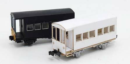 Trains - ［鉄道模型］甲府モデル (N) 8-4 台湾 車掌車（3AK2000） ペーパーキット