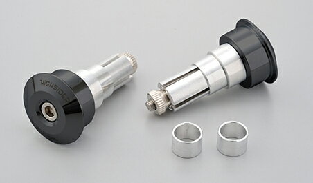 デイトナ HIGHSIDER バーエンドミラーアダプター 汎用タイプ ドット/ブラック 96706 DAYTONA