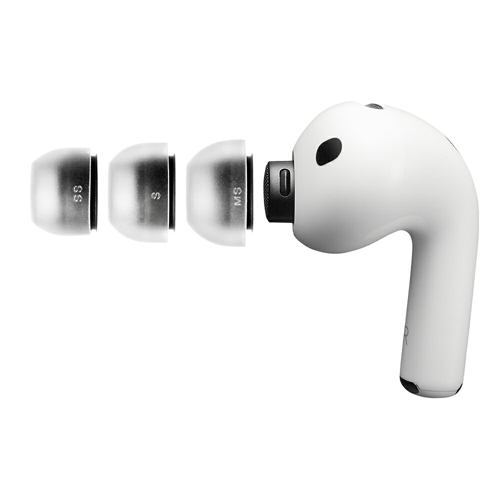 AZLA AirPods Pro3用イヤーピースセット（SS/S/MSサイズ各1ペア） AZL-MAX-APP3-SE...