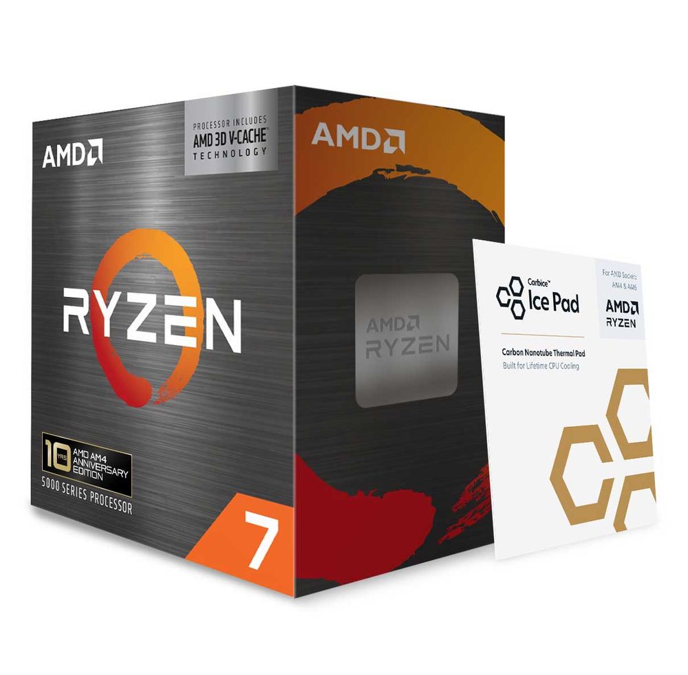 AMD｜エーエムディー AMD Ryzen 7 5800X3D 10th Edition W/O Cooler (8C/16T3.4GHz105W) 【国内正規品】 100-100000651POF