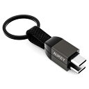 AUKEY キーホルダー型 USB-C to Cケーブル 0.1m CB-CC16-BK