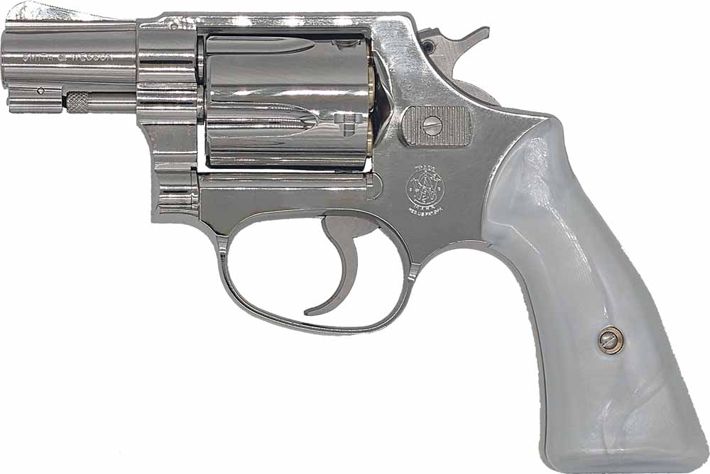 タナカワークス S＆W M36 Chiefs Special 2inch Square Butt Travis Model Nickel Finish Version.2 モデルガン 1