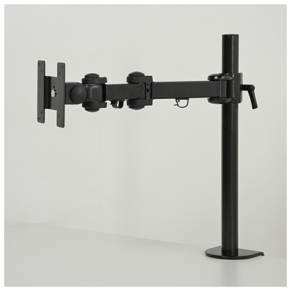 サンコーレアモノ 4軸式くねくねモニターアーム ブラック MARMGUS192B