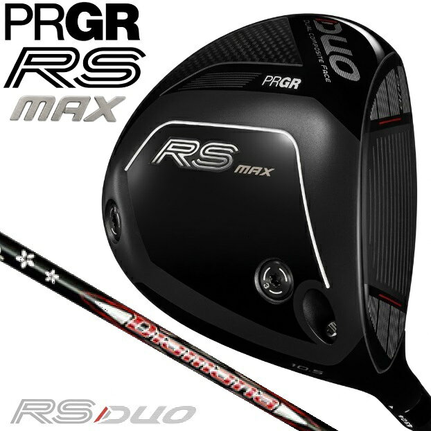 プロギア RS MAX ドライバー 10.5°（Diamana FOR PRGR シャフト・フレックス：SR） HIX75D PRGR ゴルフ ゴルフクラブ 2026年モデル