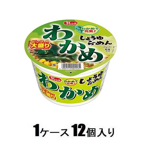 ビッグ わかめ醤油ラーメン 100g(1ケース12個入) 大黒食品 ビツグワカメシヨウユラ-メンX12