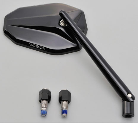 デイトナ ロッドミラー VICTORY（ブラック） 17888 DAYTONA HIGH SIDER