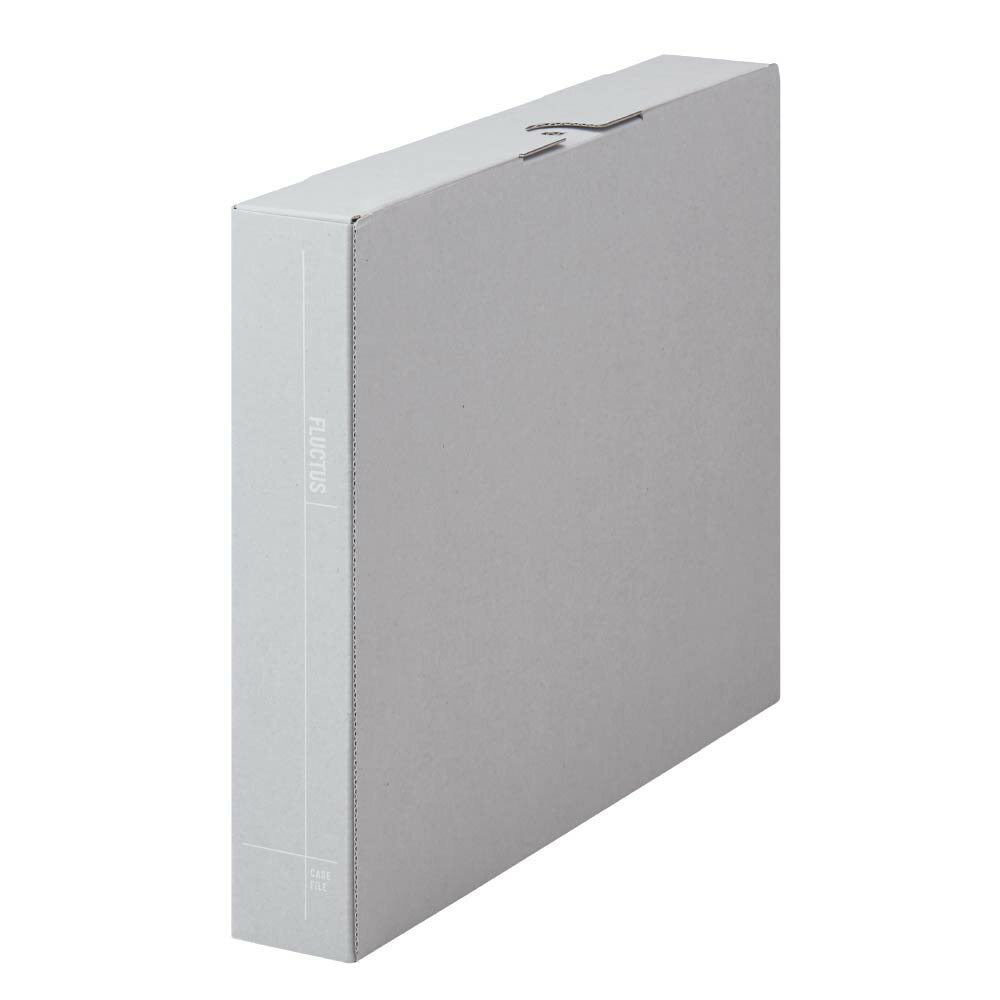 キングジム フラクタス ケースファイル 2冊入り FLUCTUS［フラクタス］シリーズ 4155-2-GY