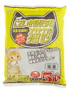 猫用品 においを吸収する猫砂 5L PetPro ペットプロジャパン ニオイヲキユウシユウスルネコスナ5L