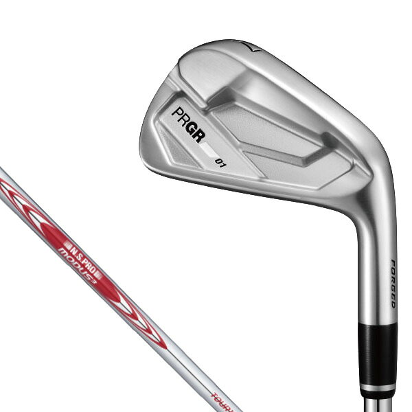 プロギア PRGR 01 アイアン 5本セット(#6-#9、P) 【N.S.PRO MODUS3 105 シャフト・フレックス：S】 GTD71-6P PRGR ゴルフ ゴルフクラブ ゴルフ クラブ