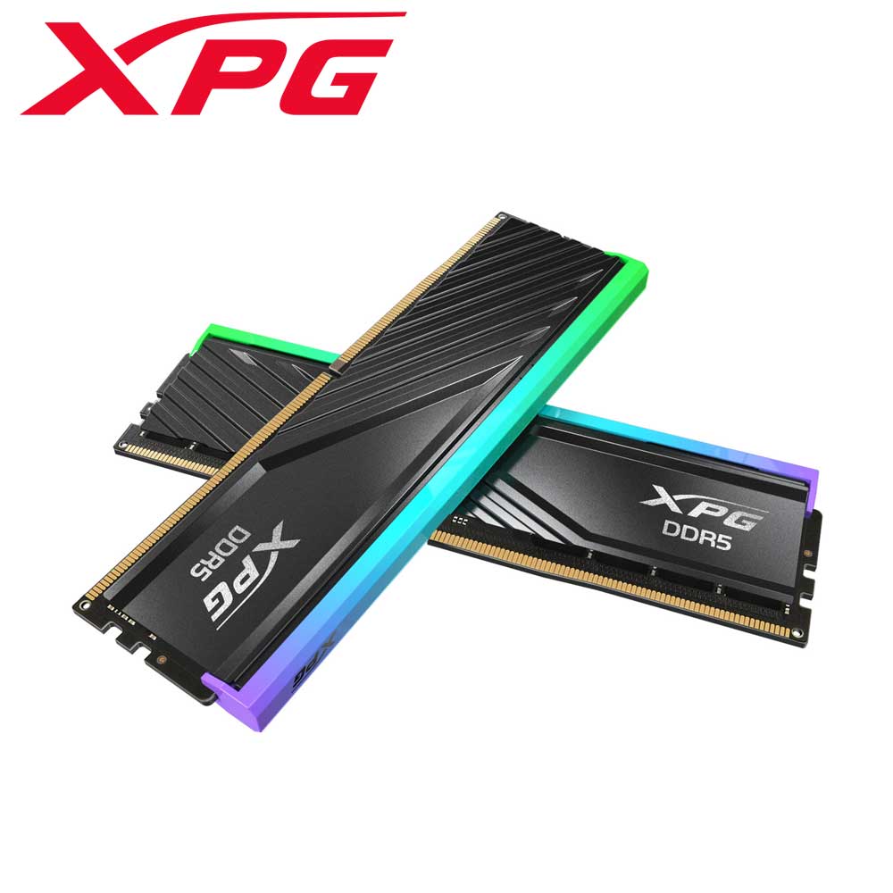 XPG PCメモリ DDR5 6000MHz UDIMM 32GB（16GBx2枚）LANCER BLADE RGB AX5U6000C4816G-DTLRB