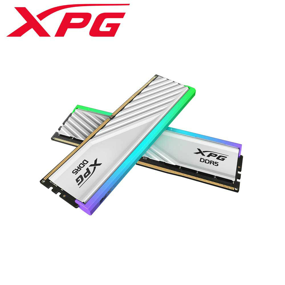 XPG PCメモリ DDR5 6000MHz UDIMM 32GB（16GBx2枚）LANCER BLADE RGB AX5U6000C4816G-DTLRW