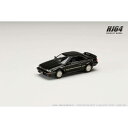 ホビージャパン 1/64 トヨタ カローラ レビン GT APEX LIMITED AE92 ブラックメタリック【HJ642059BK】 ミニカー