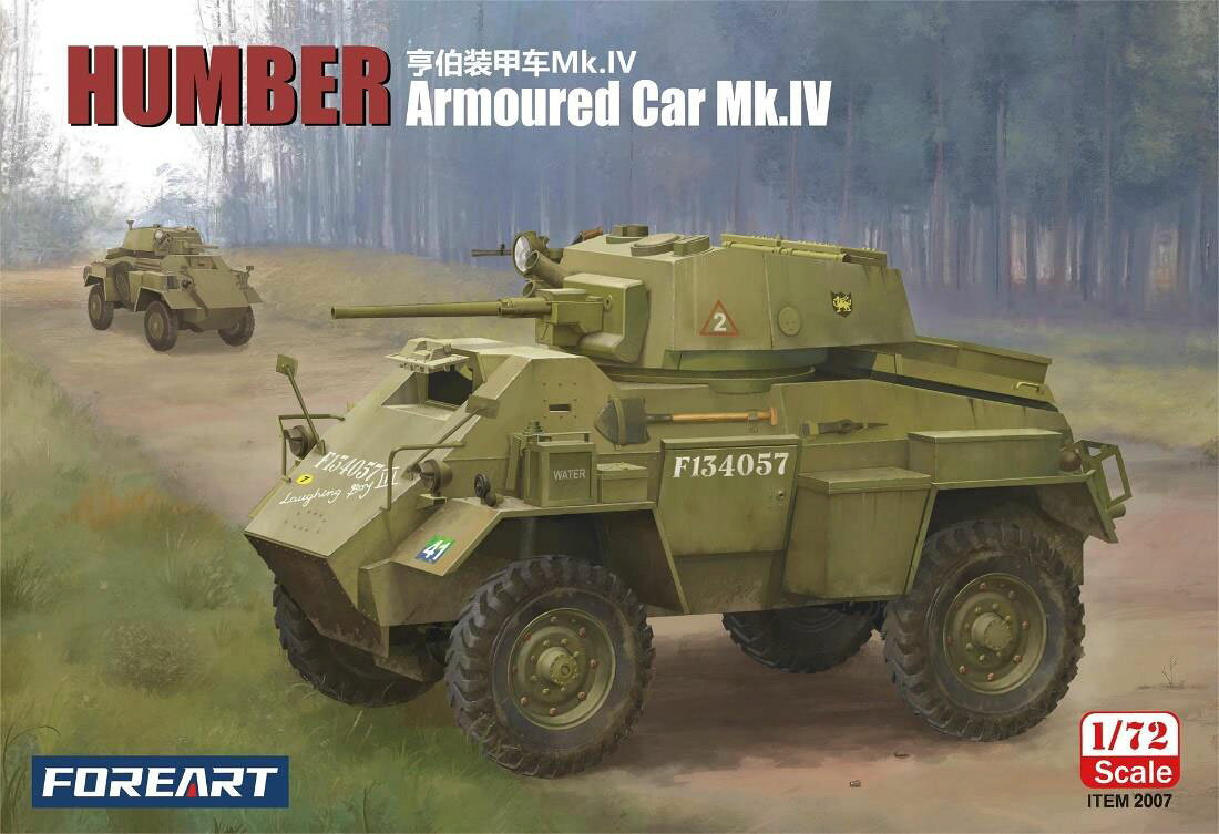 フォアアート 1/72 ハンバー マークIV 装甲車【FHB2007】 プラモデル