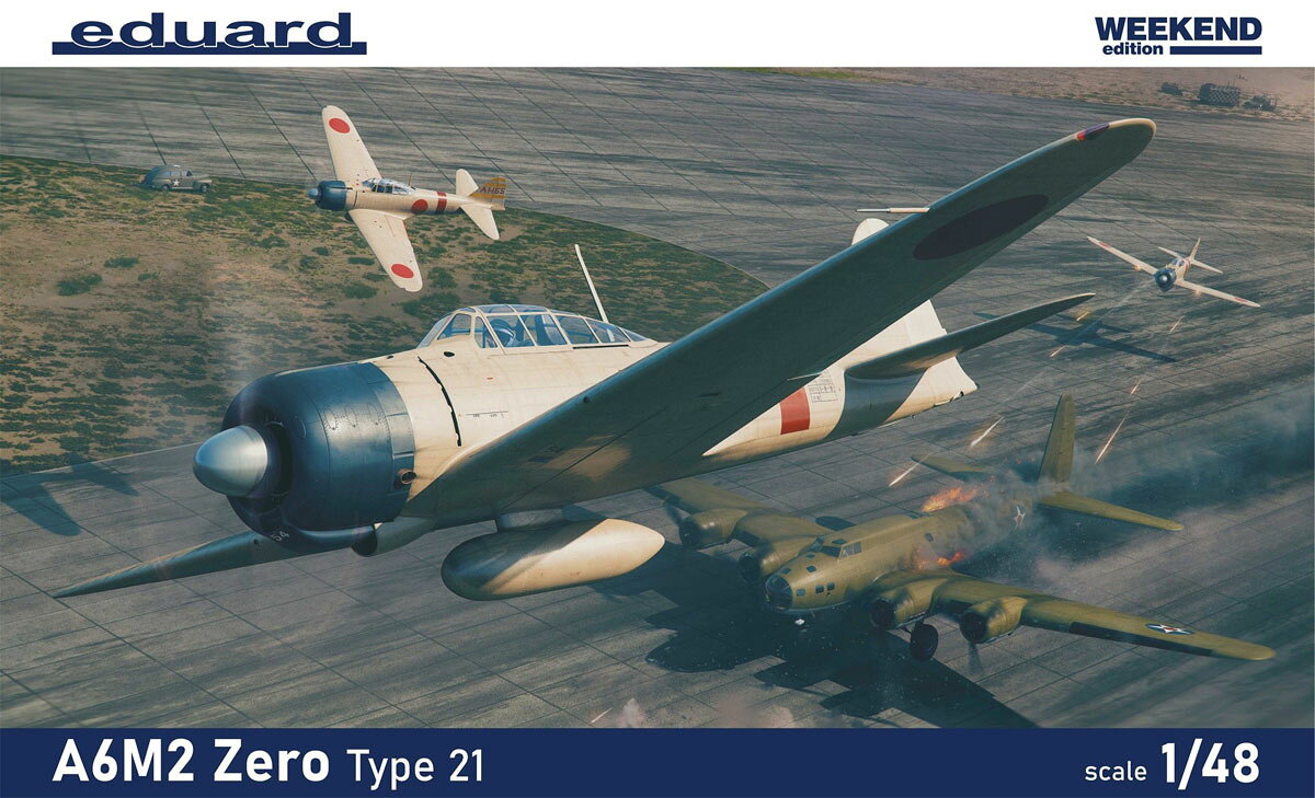 エデュアルド 1/48 零戦21型 ウィークエンドエディション【EDU84189】