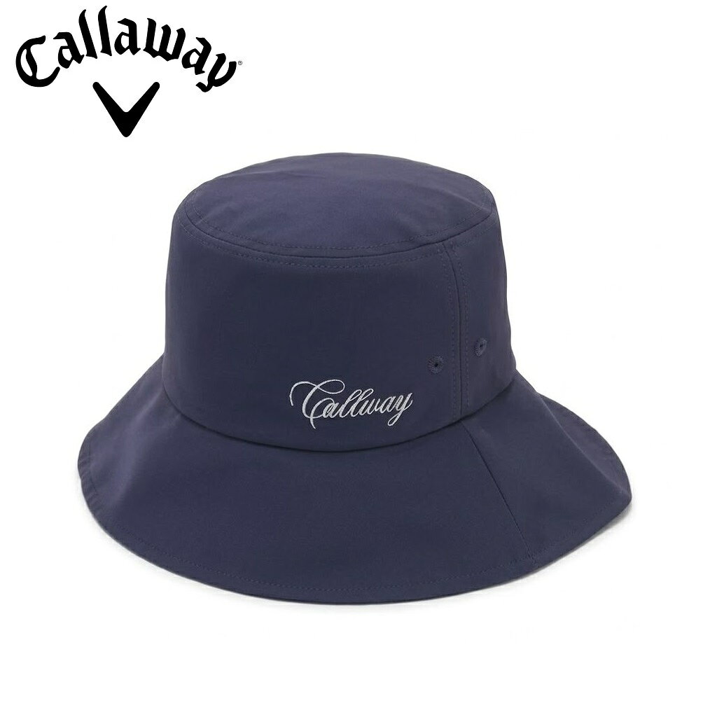 キャロウェイ レディース FREEZE TECHツバ広ハット（ネイビー・サイズ：57cm） C26291201-1120 Callaway ゴルフキャップ 帽子