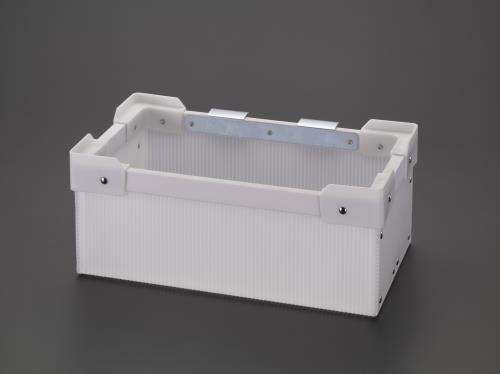 【返品種別B】□「返品種別」について詳しくはこちら□◆四輪運搬具関連商品です。◆取付フック幅は付属のスポンジでお好みの幅に調整できます。(4枚付属)◆スタッキング可能。■　仕　様　■サイズ(約)・・・　外寸：幅380×奥行き210×高さ143mm　内寸：幅335×奥行き175×高さ138mm取付フック幅：最大13mm材質：ポリプロピレン(本体・フレーム)耐荷重(約)：7kg[EA520BD5]エスコアウトドア＞DIY・工具＞搬送機器＞運搬台車