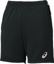 2052A308-003-XL アシックス ウィメンズ クォーターパンツ(ブラック×ピーチ・サイズ:XL) WS PRACTICE PANT15