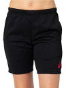 2052A310-002-2XL アシックス ウイメンズ ハーフパンツ(ブラック×オペラ・サイズ:2XL) WS PRACTICE PANT19