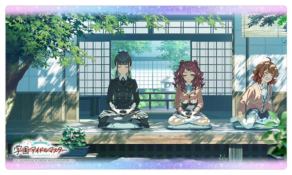 【予約】 カーテン魂 学園アイドルマスター ラバーマット(自分と向き合う時間だ) グッズ 【2026年10月発売予定】