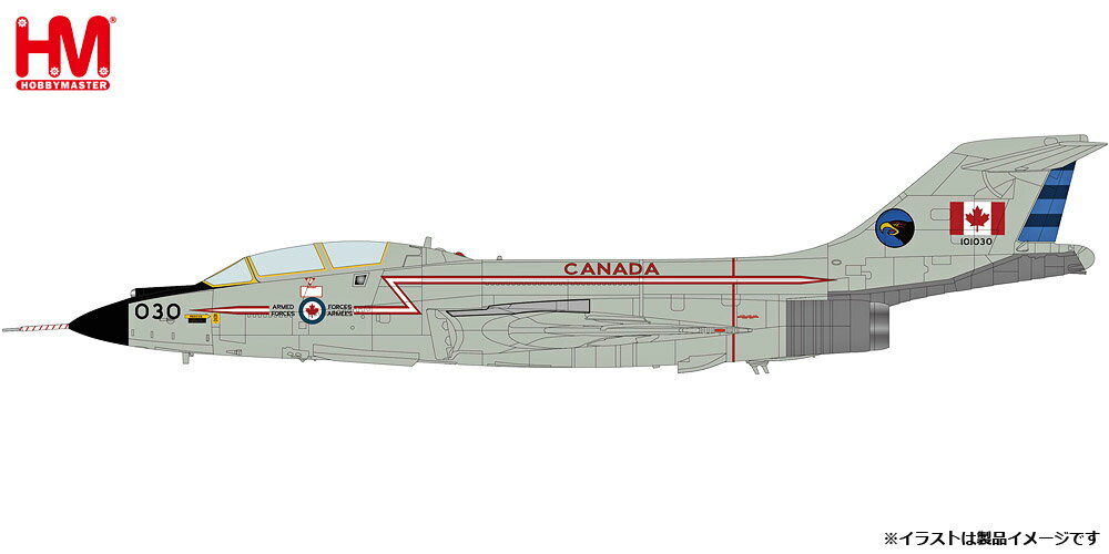 ホビーマスター 1/72 CF-101B ブードゥー”カナダ空軍 第409飛行隊 ナイトホーク”【HA3715】 塗装済完成品