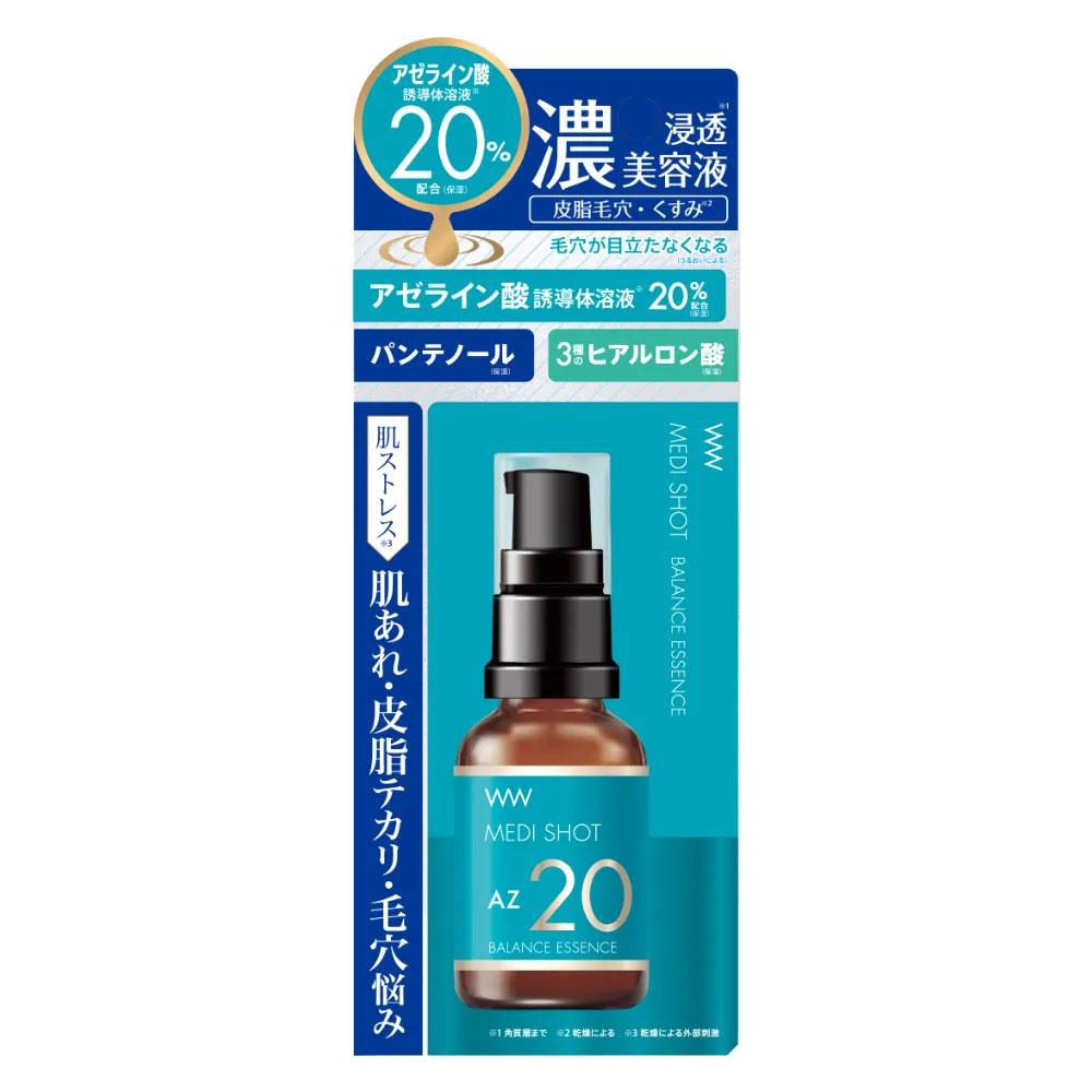【返品種別A】□「返品種別」について詳しくはこちら□※仕様及び外観は改良のため予告なく変更される場合がありますので、最新情報はメーカーページ等にてご確認ください。肌あれ・皮脂・毛穴悩み 集中アプローチ◆アゼライン酸誘導体溶液※(保湿)を最高濃度*20％配合で肌あれ・皮脂テカリ・毛穴悩みに深く集中アプローチ！　◆パンテノール・グリチルリチン酸2K(保湿)が肌を健やかに整え、シリーズ共通の贅沢保湿成分がたっぷりとうるおいを与えます。◆普段のスキンケアにプラスするだけで、使うたび「キメの整ったなめらかな肌」へ。※アゼロイルジグリシンK、水、12-ヘキサンジオール＊メーカー製品内◆使用方法化粧水等でお肌を整えた後、適量を手のひらにとり、顔全体になじませてください。オールインワンジェルをご使用の方は、オールインワンジェルの前にお使いください。メイクの前のご使用にもおすすめします。■内容量：27ml■成分：水、アゼロイルジグリシンK、グリセリン、DPG、メチルグルセス-10、BG、マンデル酸、パンテノール、グリチルリチン酸2K、ツボクサ葉エキス、ドクダミエキス、パルミチン酸アスコルビルリン酸3Na、ヒアルロン酸Na、加水分解ヒアルロン酸、アセチルヒアルロン酸Na、サクシノイルアテロコラーゲン、加水分解コラーゲン、水溶性コラーゲン、セラミドNP、セラミドNG、セラミドAP、トコフェロール、クエン酸、クエン酸Na、エチルヘキシルグリセリン、ヒドロキシエチルセルロース、ペンチレングリコール、PEG/PPG/ポリブチレングリコール-8/5/3グリセリン、PPG-6デシルテトラデセス-30、グリコシルトレハロース、ベタイン、加水分解水添デンプン、1、2-ヘキサンジオール、トレハロース、水添レシチン、フィトステロールズ、リン酸2Na、リン酸K、フェノキシエタノール※商品の改良や表示方法の変更などにより、実際の成分と一部異なる場合があります。実際の成分は商品の表示をご覧ください。■商品区分：化粧品■原産国：日本桃谷順天館広告文責：株式会社Joshin(06-6633-1111)日用雑貨＞化粧品＞基礎化粧品＞美容液・オイル＞美容液＞その他