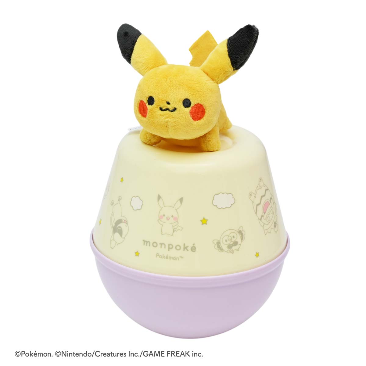 【返品種別B】□「返品種別」について詳しくはこちら□■新製品■2026年05月 発売※画像はイメージです。実際の商品とは異なる場合がございます。※同一と思われるお客様より大量のご注文をいただいた場合、ご注文をお取り消しとさせていただく場合がございます。【商品紹介】お誕生ギフトにも最適！　癒しの綺麗な音色のローリーチャイム赤ちゃんの動きから、生まれる音。揺らすたびに変わる音色。自然な音色が、 赤ちゃんの興味を引き出します。ピカチュウは人形として遊べます。取り外せて手洗いもOK いつでも清潔に。【商品仕様】対象年齢　：　0ヶ月〜材質　：　ABS、ポリエステル、ナイロンおもちゃ＞おもちゃ・知育＞モンポケ（monpoke）