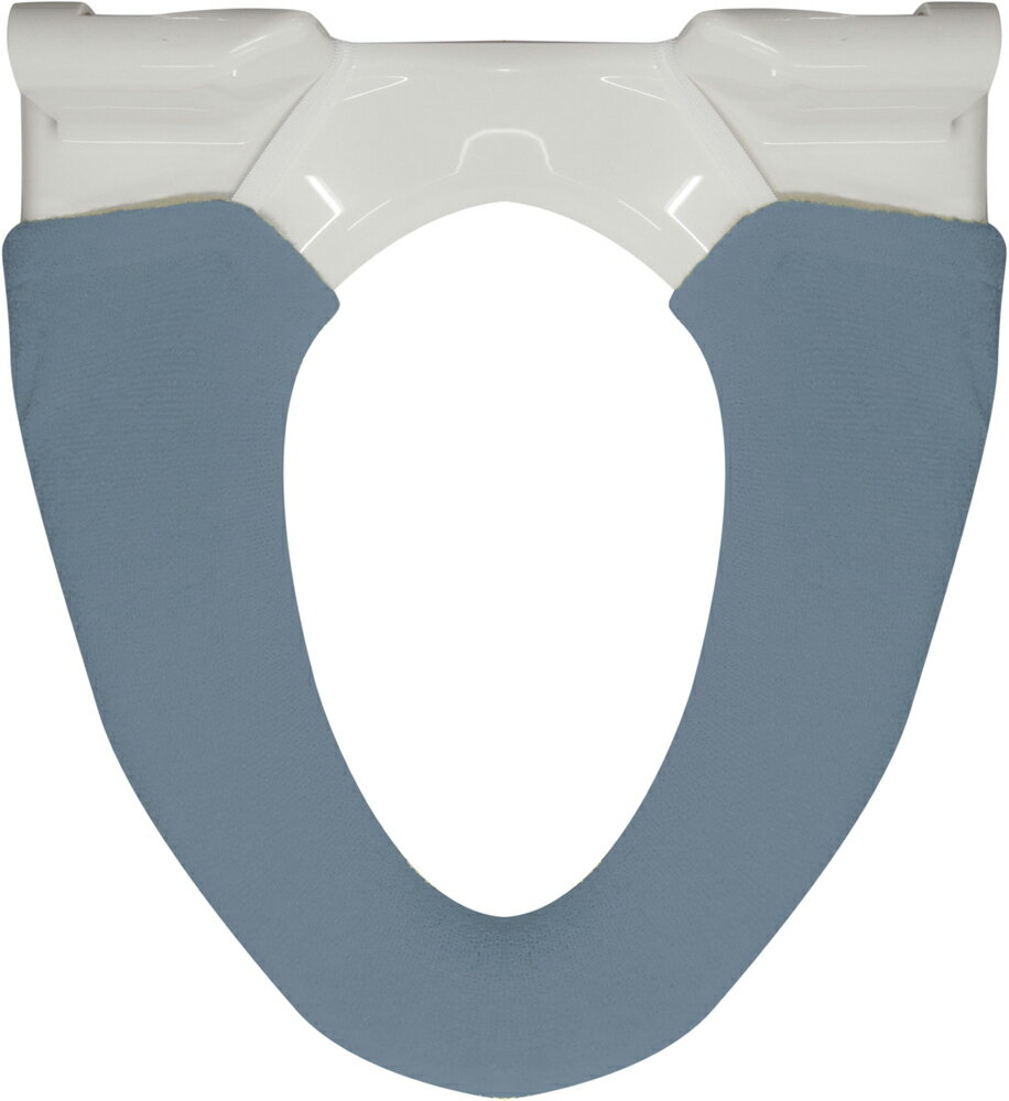 オカトー ナチュラル洗浄・暖房用便座カバー (ブルー) ナチユラルケンヨウガタカバ-BL [ナチユラルケンヨウガタカバBL]