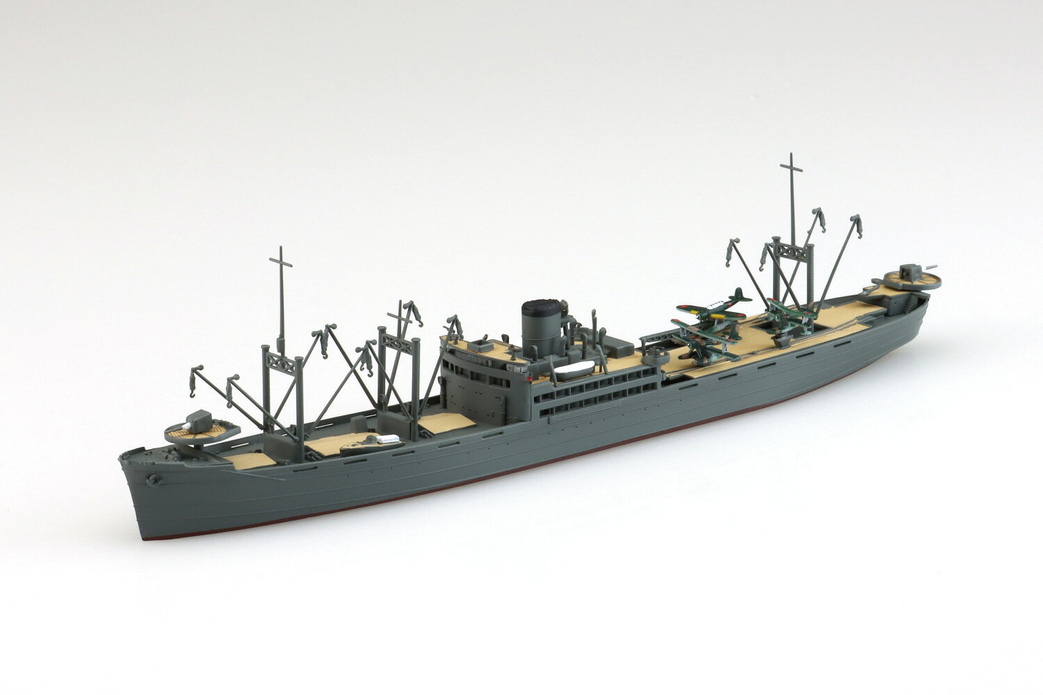 アオシマ 1/700 ウォーターライン No.561 日本海軍 特設水上機母艦 聖川丸 プラモデル