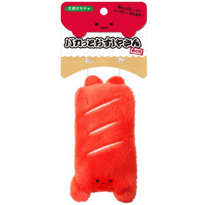 【返品種別B】□「返品種別」について詳しくはこちら□※仕様やパッケージは、リニューアルなどの理由で変更になっている場合がございます。予めご了承下さい。※本品はペット用玩具です。その他の目的には使用しないでください。※柔らかい素材を使用しているため、遊び方(噛み方等)によって短時間で破損してしまう場合がございますのでご注意ください。※ペットがイライラしている時に使用しないでください。※飼い主様と一緒か必ず目の届く所で遊ばせてください。※使用中に破損があった場合、速やかに使用を中止し取り上げてください。※壊れたおもちゃは誤飲や思わぬトラブルの原因になりますので新しいものと交換してください。※万が一誤飲し、何らかの症状がある場合は、速やかに獣医師にご相談ください。※火や暖房器具の近くで使用・放置しないでください。火災やケガの原因となります。※直射日光・高温多湿の場所を避け、幼児やペットの手の届かない所で保管してください。◆かわいいお寿司のぬいぐるみ！　◆シャリの部分に笛が入っています。◆ネタの部分はシャカシャカと音が鳴ります。■材質：ポリエステル、ポリエチレン、EVA■本体サイズ：W65×D50×H140mm■本体重量：23gスーパーキャット広告文責：株式会社Joshin(06-6633-1111)日用雑貨＞ペット＞犬＞ドッグ用品＞胴輪・衣類・アクセサリー＞おもちゃ
