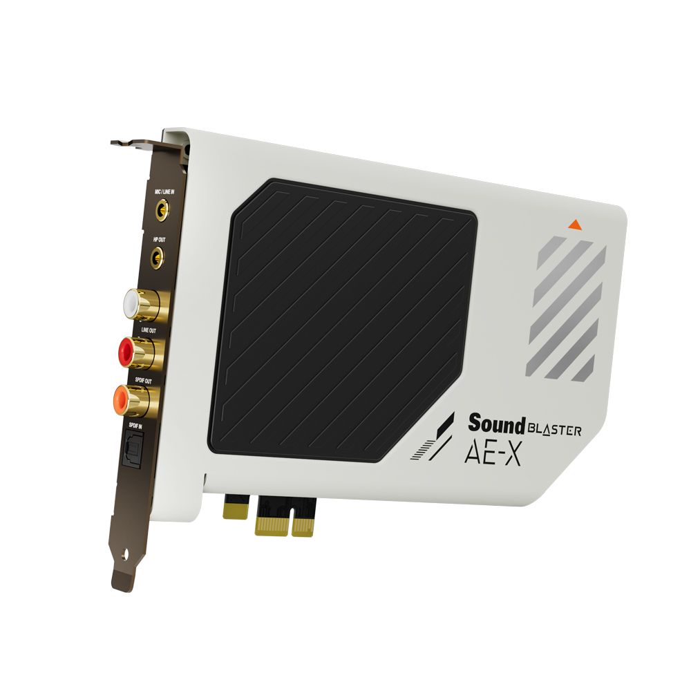 Creative｜クリエイティブ Sound Blaster AE-X ディスクリート ヘッドホンアンプを備えたハイレゾPCI-e サウンド カード SB-AE-X